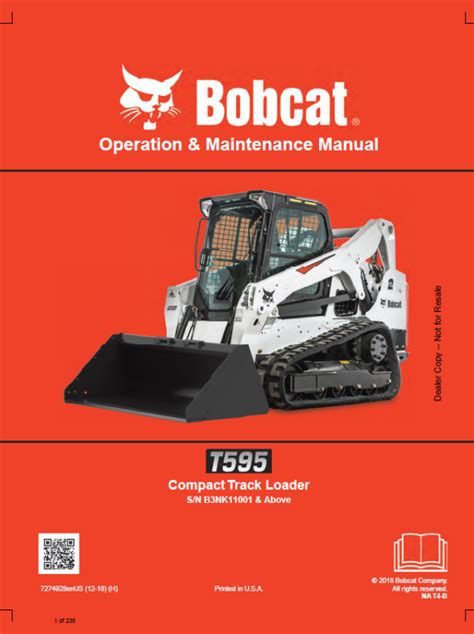 bobcat t595|bobcat t595 manual.